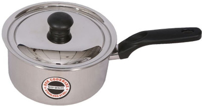 DSK Cookware Stainless Steel Induction Based 1.5Ltr Saucepan with lid 16cm- 5004 Sauce Pan 16 cm diameter(Stainless Steel, Induction Bottom), Silver
DSK Cookware Stainless Steel Induction Based 1.5Ltr Saucepan with lid 16cm- 5004 Sauce Pan 16 cm diameter(Stainless Steel, Induction Bottom), Silver