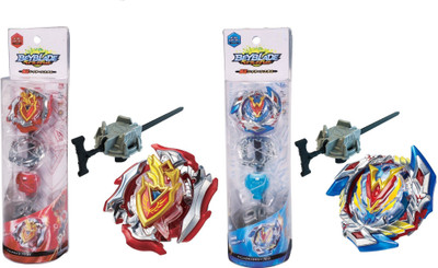 Civil Beyblade Burst B-105 Zet Achilles 11XT & B-104 Beyblade Burst Winning Valkyrie.12VI(Multicolor)
Civil Beyblade Burst B-105 Zet Achilles 11XT & B-104 Beyblade Burst Winning Valkyrie.12VI(Multicolor)