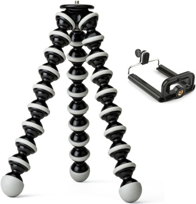 BJORK Best buy new arrival fully QQ6 flexible Portable & Foldable Camera & Mobile Tripod with Mobile Clip Holder Bracket Fully Flexible Mount Cum Tripod Stand with Three-Dimensional Head & Quick Release Plate Gorilla Tripod 10" - DSLR , Smartphone & Actio
BJORK Best buy new arrival fully QQ6 flexible Portable & Foldable Camera & Mobile Tripod with Mobile Clip Holder Bracket Fully Flexible Mount Cum Tripod Stand with Three-Dimensional Head & Quick Release Plate Gorilla Tripod 10" - DSLR , Smartphone & Actio