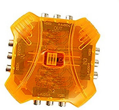 Power Light TV-out Cable 3 INPUT 1 OUTPUT RCA SELECTOR- SQUARE (Multicolor, For TV)(Multicolor, For TV)
Power Light TV-out Cable 3 INPUT 1 OUTPUT RCA SELECTOR- SQUARE (Multicolor, For TV)(Multicolor, For TV)