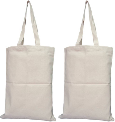 Rawpockets Rawbags 'Natural Colour tote bag(Pack of 2)', reusable 100% Cotton Eco-Friendly Recycled bag|Natural Colour|Eco bag |Canvas Fabric Multipurpose Bag(White, 5)
Rawpockets Rawbags 'Natural Colour tote bag(Pack of 2)', reusable 100% Cotton Eco-Friendly Recycled bag|Natural Colour|Eco bag |Canvas Fabric Multipurpose Bag(White, 5)