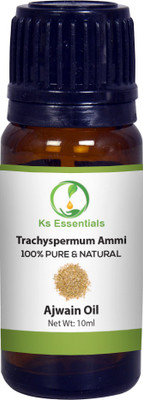 Ks Essentials 100% Pure Ajwain Essential Oil (Trachyspermum ammi) Natural Therapeutic Grade(10 ml)
Ks Essentials 100% Pure Ajwain Essential Oil (Trachyspermum ammi) Natural Therapeutic Grade(10 ml)