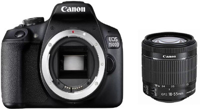 Canon EOS 1500D DSLR Camera Body+ 18-55 mm IS II Lens (16 GB Memory Card & Carry Case)(Black)
Canon EOS 1500D DSLR Camera Body+ 18-55 mm IS II Lens (16 GB Memory Card & Carry Case)(Black)