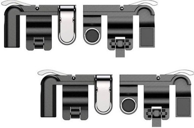 SACRO BFO_600B PUBG Trigger all smart phone compatible Sensitive Shoot/aim Buttons L1 R1 Trigger Mobile Game Controller ||compatible with all smart phones Gaming Accessory Kit(Multicolor, For Android)
SACRO BFO_600B PUBG Trigger all smart phone compatible Sensitive Shoot/aim Buttons L1 R1 Trigger Mobile Game Controller ||compatible with all smart phones Gaming Accessory Kit(Multicolor, For Android)
