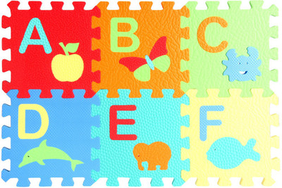 Funjoy English Alphabets A To Z & Numbers 1 To 10(Multicolor)