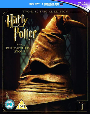 Harry Potter and The Philosopher's Stone - Year 1 (Blu-ray + Digital Download + UV) (2-Disc Special Edition) (Slipcase Packaging + Region Free + Fully Packaged Import)(Blu-ray English)
Harry Potter and The Philosopher's Stone - Year 1 (Blu-ray + Digital Download + UV) (2-Disc Special Edition) (Slipcase Packaging + Region Free + Fully Packaged Import)(Blu-ray English)