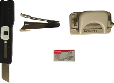 Kangaro Kangaro Combo Offer Office Set(Contains 1 Piece Punching machine DP 52, Stapler (model No. 10) Piece 1 and Pins (model No. 10-1m) Office Set(Multicolor)
Kangaro Kangaro Combo Offer Office Set(Contains 1 Piece Punching machine DP 52, Stapler (model No. 10) Piece 1 and Pins (model No. 10-1m) Office Set(Multicolor)