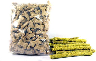 Delicacy Pet Food & Supplies Combo Puppy Biscuit 250G And Munchy Stick Mutton 250G Chicken, Mutton Dog Chew(0.5 kg, Pack of 2)
Delicacy Pet Food & Supplies Combo Puppy Biscuit 250G And Munchy Stick Mutton 250G Chicken, Mutton Dog Chew(0.5 kg, Pack of 2)