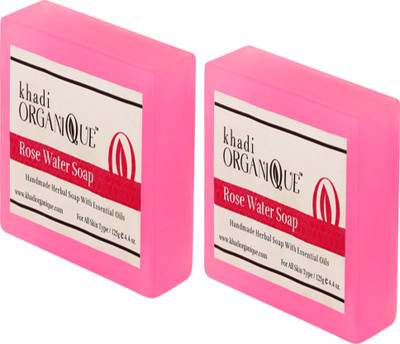 KHADI ORGANIQUE HANDMADE ROSE WATER SOAP WITH ESSENTIAL OIL 250 GM PACK OF 2(250 g, Pack of 2)
KHADI ORGANIQUE HANDMADE ROSE WATER SOAP WITH ESSENTIAL OIL 250 GM PACK OF 2(250 g, Pack of 2)