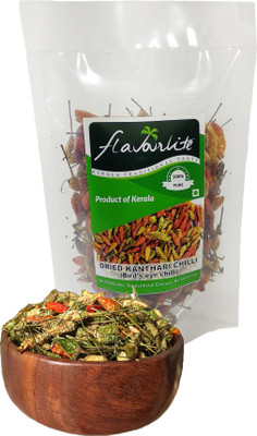 Flavourlite Dried Kanthari Mulaku (Bird's Eye Chilli/Bird Eye Chilli/Bird's Chilli/Thai Chilli), Homestead Produce from Kerala(300 g)
Flavourlite Dried Kanthari Mulaku (Bird's Eye Chilli/Bird Eye Chilli/Bird's Chilli/Thai Chilli), Homestead Produce from Kerala(300 g)