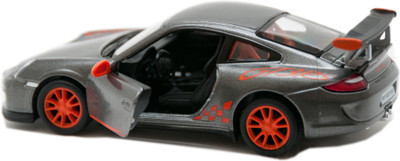 Green Apple Kinsmart 2010 Porsches 911 GTS R8 5" (Grey)(Grey)