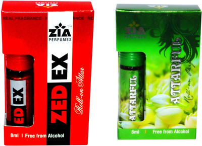 Zia ZED-Ex and ATTARFUL Special Malaysian Edition Floral Attar(Gold Musk)