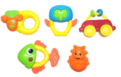TALKING GANESHA Rattle Toys For Babies and Infants Non Toxic Set of 5 - Multicolor Rattle(Multicolor)
TALKING GANESHA Rattle Toys For Babies and Infants Non Toxic Set of 5 - Multicolor Rattle(Multicolor)