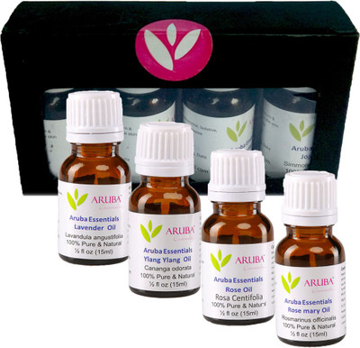 Aruba Essentials Lavender, Ylang Ylang, Rose & Rosemary(60 ml)
Aruba Essentials Lavender, Ylang Ylang, Rose & Rosemary(60 ml)