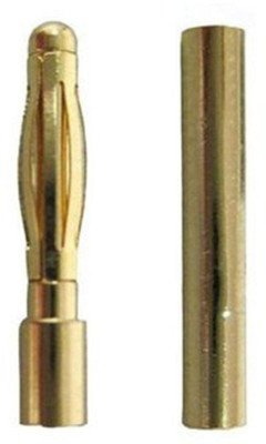KitsGuru (4 Pairs) 2 mm Gold Bullet Connector for Battery Motor ESC For RC Electronic Components Electronic Hobby Kit
KitsGuru (4 Pairs) 2 mm Gold Bullet Connector for Battery Motor ESC For RC Electronic Components Electronic Hobby Kit