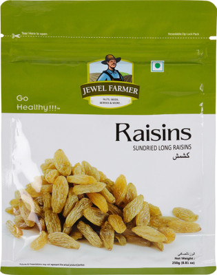 Jewel Farmer Raisins ( 250 g) Raisins(250 g, Pouch)