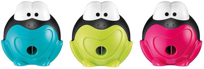 Maped Croc Croc Frog-Shaped Pencil Sharpener: The Eyes Pop Open Once The Pencil is Properly Sharpened - 3 Pieces - Multi Colors - 017710 Single Sharpener(Multicolor)
Maped Croc Croc Frog-Shaped Pencil Sharpener: The Eyes Pop Open Once The Pencil is Properly Sharpened - 3 Pieces - Multi Colors - 017710 Single Sharpener(Multicolor)