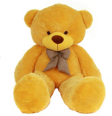 AV Toys Super Cute Yellow 91 CM 3 Feet Teddy Bear Yellow Teddy Bears Huggable And Loveable For Someone Special - 91 cm (Yellow) - 91 cm(Yellow)
