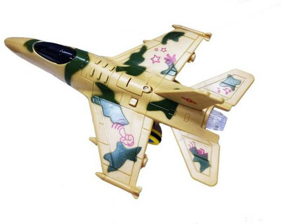 Sanyal Battery Operated Touch Sensing Army Military Fighter plane Toy with Light and Sound (Multicolored)(Multicolor)
Sanyal Battery Operated Touch Sensing Army Military Fighter plane Toy with Light and Sound (Multicolored)(Multicolor)