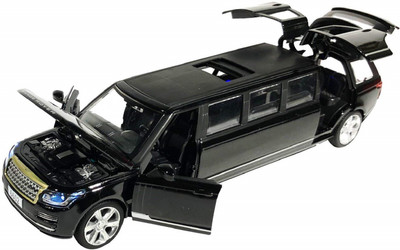 Nightstar Pull Back and Go Metal Car with Music and Doors Open System(min. Age 3yrs)(Black)