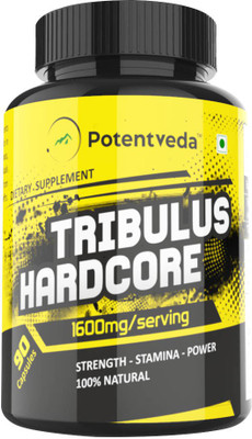 Potentveda Tribulus Terrestris Testosterone Booster Supplement -90 Capsules (Pack of 1)(90 No)
Potentveda Tribulus Terrestris Testosterone Booster Supplement -90 Capsules (Pack of 1)(90 No)
