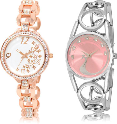 The Shopoholic Fashionable Funky Look White And Pink Dial Analog Watch For Girls Gold Watch For Women Watch - For Women
The Shopoholic Fashionable Funky Look White And Pink Dial Analog Watch For Girls Gold Watch For Women Watch - For Women