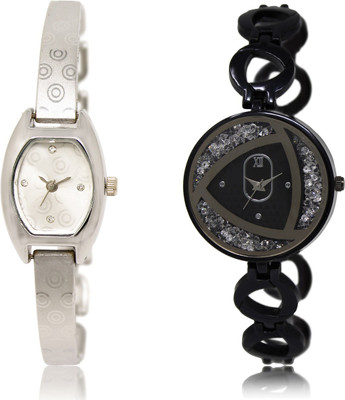 The Shopoholic Stylist Designer Combo Pack 2 Silver And Black Dial Analog Watch For Girls Analog Watches For Girls Watch - For Women
The Shopoholic Stylist Designer Combo Pack 2 Silver And Black Dial Analog Watch For Girls Analog Watches For Girls Watch - For Women