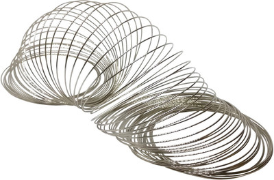 Aumni Crafts Jewelry Making Steel Memory Wires For Bracelets 60mm with 0.6mm Thickness - Bangle Size 2.6 Round Silver Color (Pack of 100)
Aumni Crafts Jewelry Making Steel Memory Wires For Bracelets 60mm with 0.6mm Thickness - Bangle Size 2.6 Round Silver Color (Pack of 100)