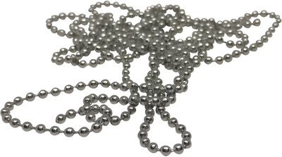 Aumni Crafts Jewelry Necklace Chains Tarnish Resistant Stainless Steel 2mm Ball Silver Color (Sold as 1 metre)
Aumni Crafts Jewelry Necklace Chains Tarnish Resistant Stainless Steel 2mm Ball Silver Color (Sold as 1 metre)