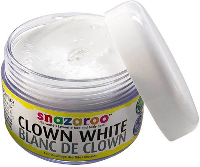 Snazaroo Face Paint Clown White, 50ml