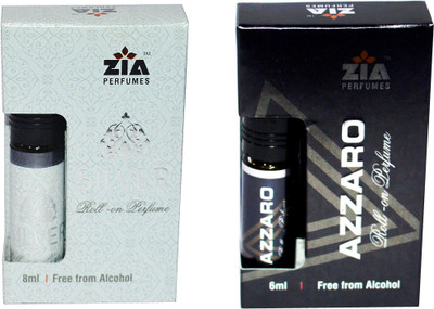 Zia Silver and AZZARO Special Malaysian Edition Floral Attar(Shamana)