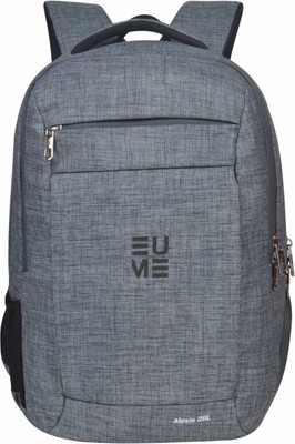 EUME Alexis 28 LTR Grey Polyester Laptop Backpack for 15.6 inch Laptop and Water Resistance Backpack with USB Port Charging 28 L Backpack(Grey)
EUME Alexis 28 LTR Grey Polyester Laptop Backpack for 15.6 inch Laptop and Water Resistance Backpack with USB Port Charging 28 L Backpack(Grey)
