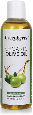 Greenberry Organics Organic Olive Oil | 100% Organic | 100% Natural | Body Hair & Face (100 ML)(100 ml) 
Greenberry Organics Organic Olive Oil | 100% Organic | 100% Natural | Body Hair & Face (100 ML)(100 ml)