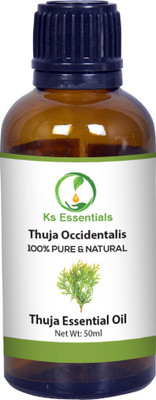 Ks Essentials 100% Pure Thuja Essential Oil (Thuja occidentalis) Natural Therapeutic Grade(50 ml)
Ks Essentials 100% Pure Thuja Essential Oil (Thuja occidentalis) Natural Therapeutic Grade(50 ml)