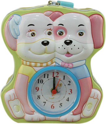 AVMART Green Two Puppies Coin Bank with Lock & Table Analog Alarm Clock Coin Bank(Multicolor)
AVMART Green Two Puppies Coin Bank with Lock & Table Analog Alarm Clock Coin Bank(Multicolor)