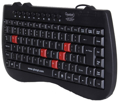 QHMPL QHM7309 Mini Slimtek Multimedia USB Keyboard Wired Optical Gaming Mouse(USB, Black)
QHMPL QHM7309 Mini Slimtek Multimedia USB Keyboard Wired Optical Gaming Mouse(USB, Black)