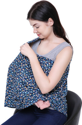 Feather Hug 360 degree Nursing Cover for Breastfeeding mother, women, Mom, Multi Use, Feeding Cloak,Poncho, scarf, ups, Wrap, Breathable, Canopy, Babysitting, Maternity, Kurti, Shawl, Apron, Poplin (Royal Blue Floral) Feeding Cloak(Multicolor)
Feather Hug 360 degree Nursing Cover for Breastfeeding mother, women, Mom, Multi Use, Feeding Cloak,Poncho, scarf, ups, Wrap, Breathable, Canopy, Babysitting, Maternity, Kurti, Shawl, Apron, Poplin (Royal Blue Floral) Feeding Cloak(Multicolor)