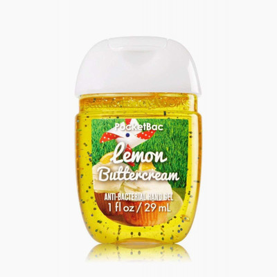 Bath & Body Works PocketBac Hand Gel Sanitizer Lemon Buttercream(29 ml, Bottle)
Bath & Body Works PocketBac Hand Gel Sanitizer Lemon Buttercream(29 ml, Bottle)