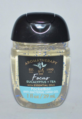 Bath & Body Works PocketBac Hand Gel Sanitizer Focus Eucalyptus Tea(29 ml, Bottle)
Bath & Body Works PocketBac Hand Gel Sanitizer Focus Eucalyptus Tea(29 ml, Bottle)