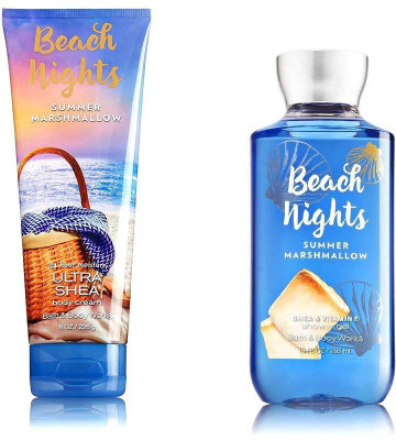 Bath & Body Works Beach Nights Summer Marshmallow Body Cream and Shower Gel Set(295 g)
Bath & Body Works Beach Nights Summer Marshmallow Body Cream and Shower Gel Set(295 g)