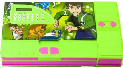 August 1 Ben 10 Art Plastic Pencil Box Art Plastic Pencil Box(Set of 1, Green)
August 1 Ben 10 Art Plastic Pencil Box Art Plastic Pencil Box(Set of 1, Green)