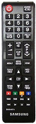 Samsung LED Universal RM-1612 Compatible Remote Controller(Black)