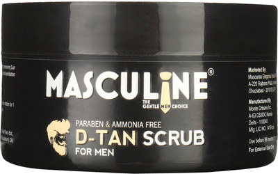 Masculine De Tan Face Scrub(100 g)