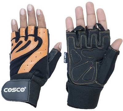 Cosco Gym Glove TUFF FIT ( Size - Medium ) Gym & Fitness Gloves (, Brown