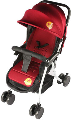 Baybee Stroller Pram with 3 position Stroller(3, Red)