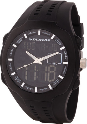 Dunlop DUN-275-G01 Dunlop Sports Watch Black Dial Black Bezel Premium Silicon Strap Japan Analog-Digital 100 m Water Resistant Men's Unisex Watch Watch - For Men & Women
Dunlop DUN-275-G01 Dunlop Sports Watch Black Dial Black Bezel Premium Silicon Strap Japan Analog-Digital 100 m Water Resistant Men's Unisex Watch Watch - For Men & Women