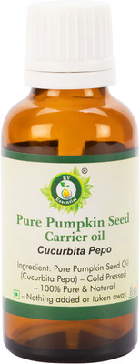 R V Essential Pure Pumpkin Seed Carrier Oil- Cucurbita Pepo (100% Pure and Natural Cold Pressed)(100 ml)
R V Essential Pure Pumpkin Seed Carrier Oil- Cucurbita Pepo (100% Pure and Natural Cold Pressed)(100 ml)