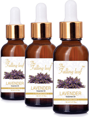THE FALLING LEAF LAVENDER ESSENTIAL OIL (PACK OF 3)(30 ml)