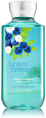 Bath & Body Works Shea & Vitamin E Shower Gel Juniper Breeze(295 ml)