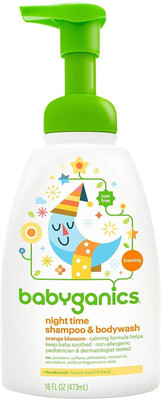 Babyganics Foamin' Fun Night Time Shampoo & Bodywash, Natural Orange Blossom-16oz(473 ml)
Babyganics Foamin' Fun Night Time Shampoo & Bodywash, Natural Orange Blossom-16oz(473 ml)